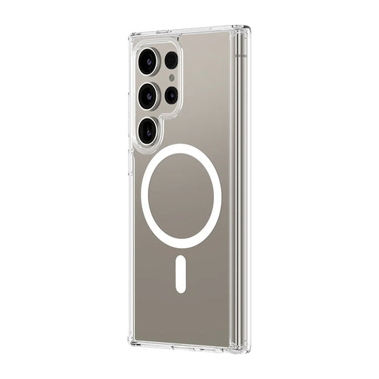AMAZINGTHING MINIMAL MAGSAFE DROP PROOF CASE FOR SAMSUNG S24 ULTRA - CLEAR