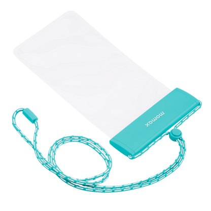 MOMAX WATERPROOF POUCH UNIVERSAL WITH NECK STRAP