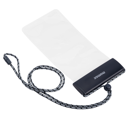 MOMAX WATERPROOF POUCH UNIVERSAL WITH NECK STRAP