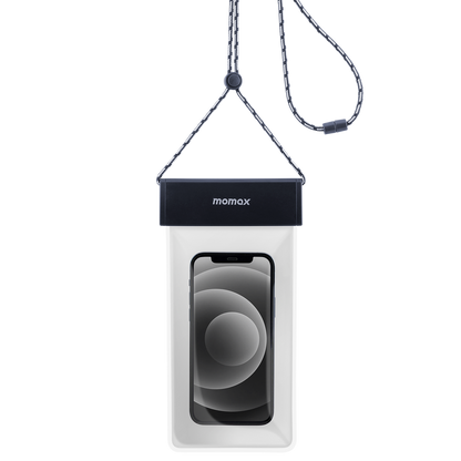 MOMAX WATERPROOF POUCH UNIVERSAL WITH NECK STRAP