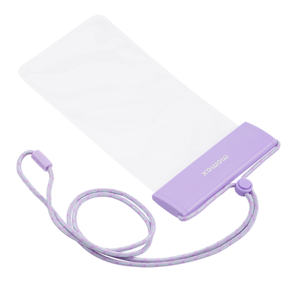 MOMAX WATERPROOF POUCH UNIVERSAL WITH NECK STRAP