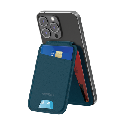 MOMAX 1-WALLET MAGNETIC CARD HOLDER WITH STAND