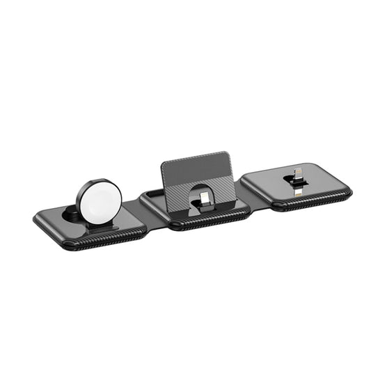Magnetic Foldable Wireless Charging Station 3-1 (lightning)