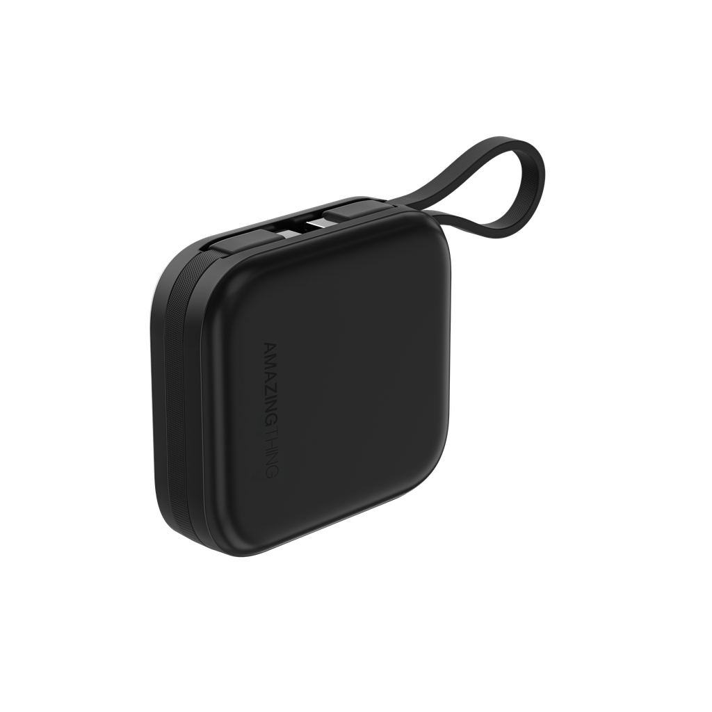AMAZING THING THUNDER GO 10000mAh POWER BANK WITH BUILT-IN 2 USB-C CABLES