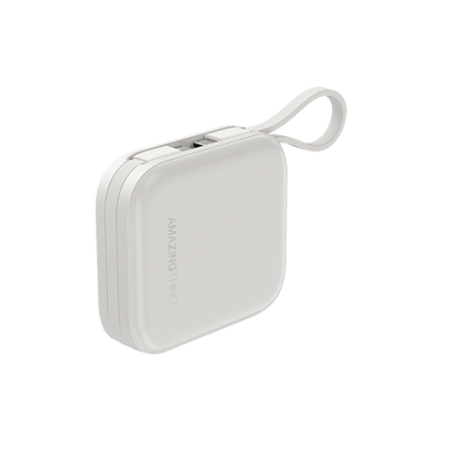 AMAZING THING THUNDER GO 10000mAh POWER BANK WITH BUILT-IN 2 USB-C CABLES