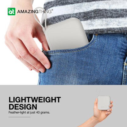 AMAZING THING THUNDER GO 10000mAh POWER BANK WITH BUILT-IN 2 USB-C CABLES