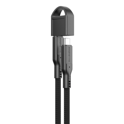 AMAZING THING THUNDER PRO WITH HOLDER USB-C TO USB-C 5.0A 240W GEN2 0.2M CABLE