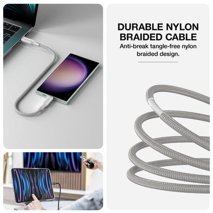 AMAZING THING THUNDER PRO USB-C TO USB-C 5.0A 240W GEN2 1.2M CABLE