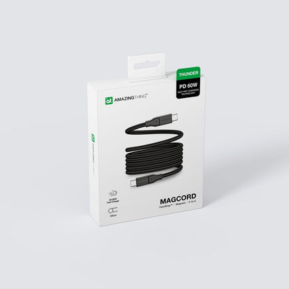 AMAZINGTHING MAGCORD 60W USB-C TO USB-C MAGNETIC CABLE 1.2M