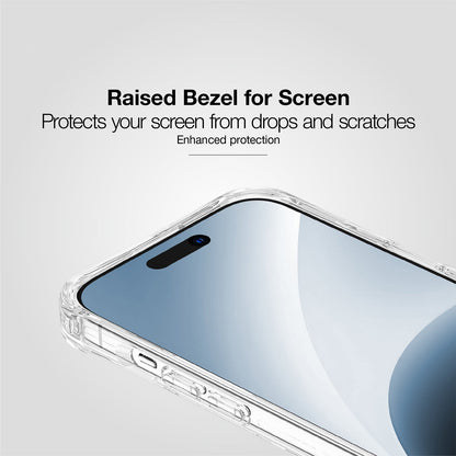 AMAZING THING TITAN EDGE DROP PROOF CASE FOR IPHONE 15/ 15 PLUS/ 15 PRO / 15 PROMAX  2023 FULL CLEAR