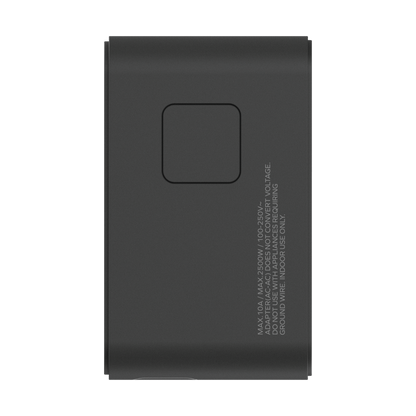 MOMAX 1-WORLD 70W GAN 3 PORT WITH BUILT-IN USB-C CABLE AC TRAVEL ADAPTOR
