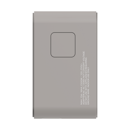 MOMAX 1-WORLD 70W GAN 3 PORT WITH BUILT-IN USB-C CABLE AC TRAVEL ADAPTOR