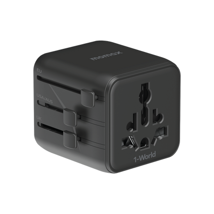 MOMAX 1-WORLD 20W TRAVEL ADAPTOR