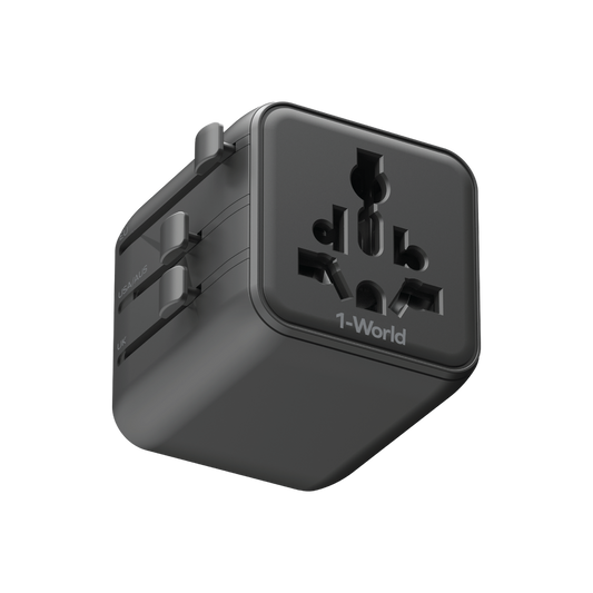 MOMAX 1-WORLD 20W TRAVEL ADAPTOR