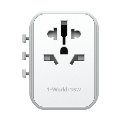MOMAX 1WORLD PD35W 5 PORTS AC TRAVEL CHARGER