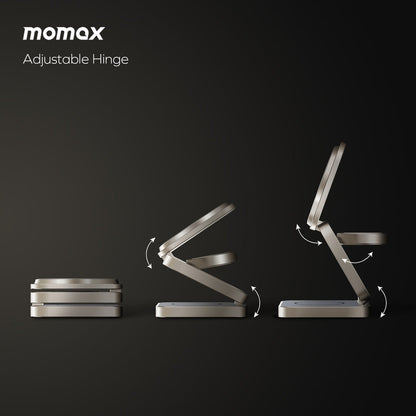 MOMAX Q2 MAG GO Qi 2 15W 3IN1 MAGNETIC WIRELESS CHARGING STAND