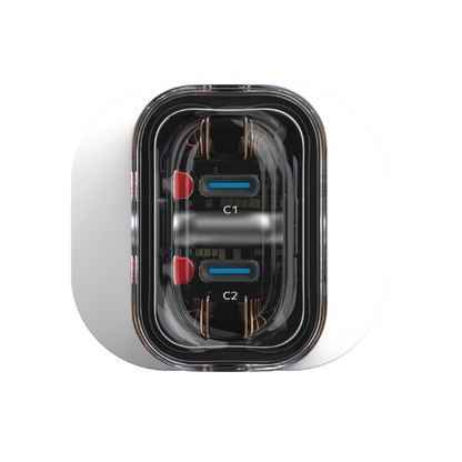 MOMAX 1-CHARGER FLOW PD 35W 2 PORTS GAN WALL CHARGER
