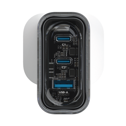 MOMAX 1-CHARGER FLOW PLUS PD 80W 3 PORTS GAN WALL CHARGER