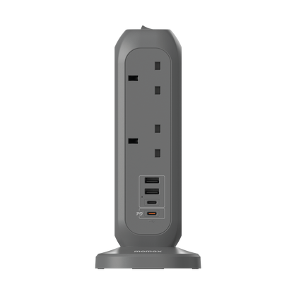MOMAX ONEPLUG 11-OUTLET POWER STRIP WITH USB