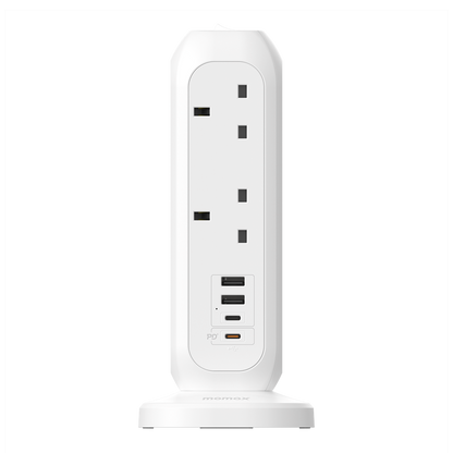 MOMAX ONEPLUG 11-OUTLET POWER STRIP WITH USB