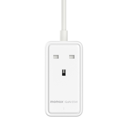 MOMAX ONEPLUG 65W GAN EXTENSION CORD WITH USB