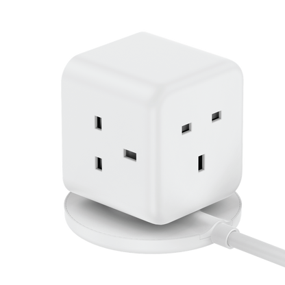 MOMAX 1-CHARGE WORK FLOW 3-OUTLET POWER CUBE WITH USB