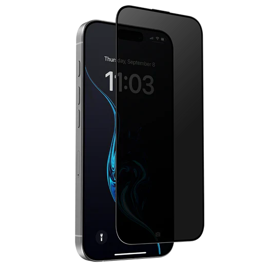 Benks Ultra Shield Privacy Screen Protector iPhone 16 Pro and Pro Max