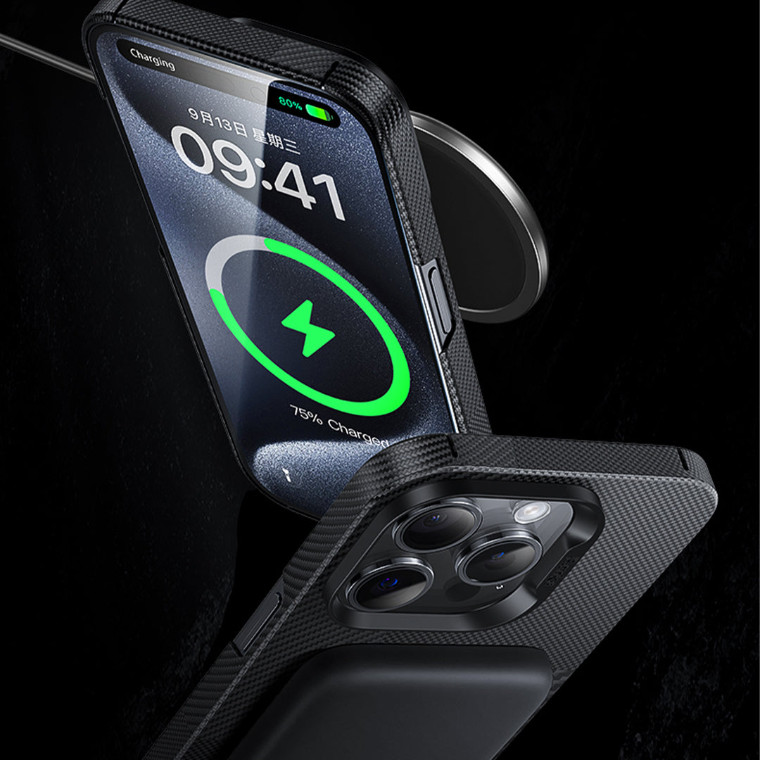 Benks Montage ArmorAir Case built with Kevlar® for iPhone 15 Series