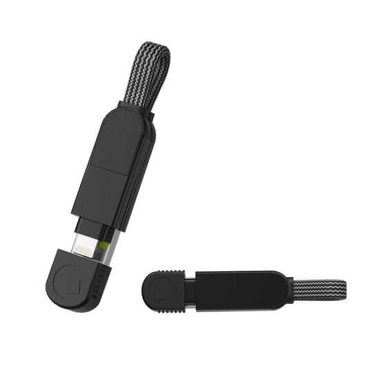 Rolling Square InCharge X 100W 6 in 1 Charging Cable 0.25ft