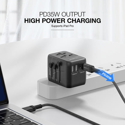 AMAZINGTHING  PD35W 2A+3C Travel Adaptor