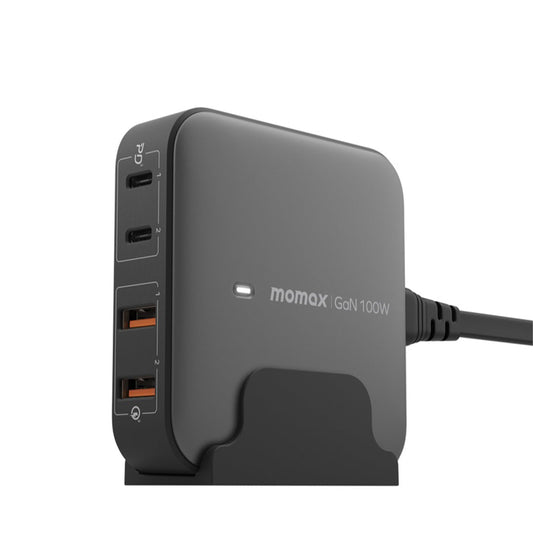 MOMAX ONEPLUG 100W 4 PORT GAN DESKTOP CHARGER