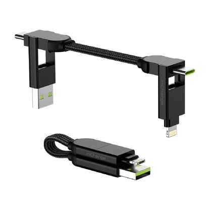 Rolling Square InCharge X 100W 6 in 1 Charging Cable 0.25ft