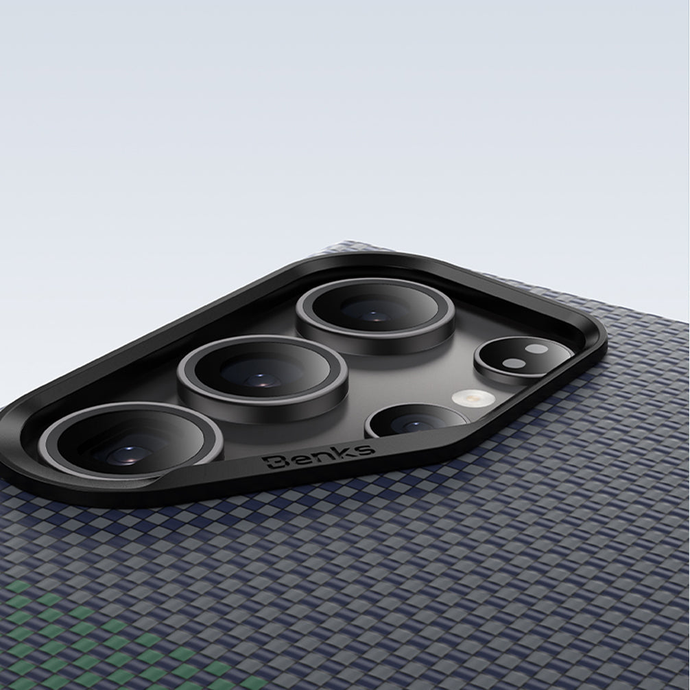 Benks Aurora ArmorAir Case built with Kevlar® for Samsung S24 Ultra