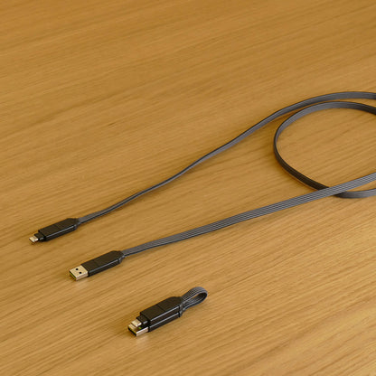 Rolling Square InCharge X 100W 6 in 1 Charging Cable 0.25ft