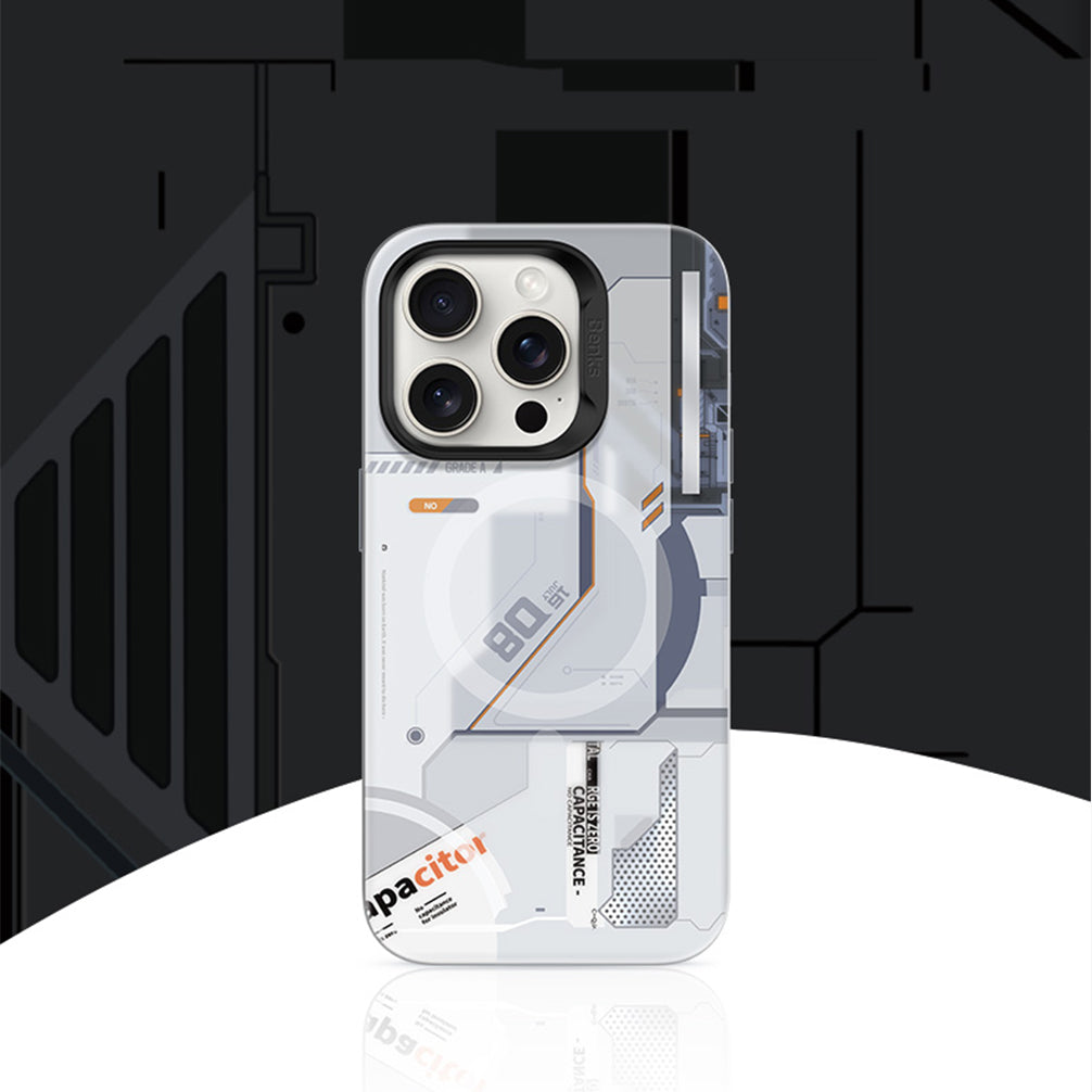 Benks MagClap Perspective Phone Case for iPhone 15 Series - Mecha