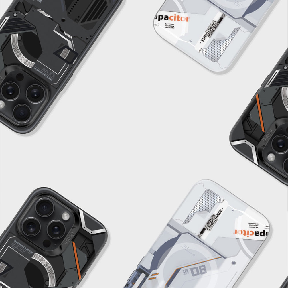 Benks MagClap Perspective Phone Case for iPhone 15 Series - Mecha