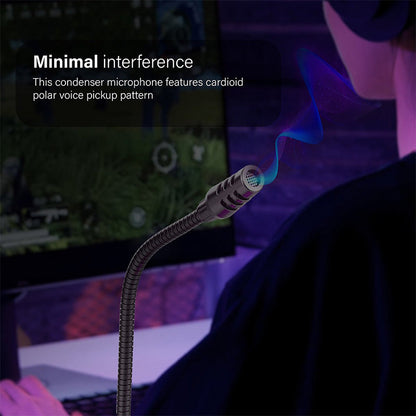 Vertux Condor High Sensitivity Omni-Directional Gaming Microphone With Volume Control
