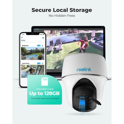REOLINK ARGUS PT 5MP WHITE USB-C