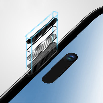 AMAZING THING IPHONE 15 SERIES 2023 2.75D FULLY COVERED  DUST FILTER TITAN GLASS