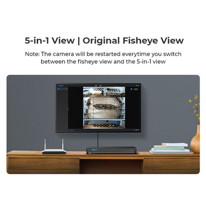 Reolink Fisheye Wifi Camera