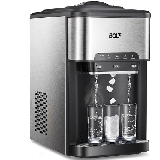 BOLT 2IN1 ICE MAKER & WATER DISPENSER - INSTANT HOT AND COLD WATER MAKER