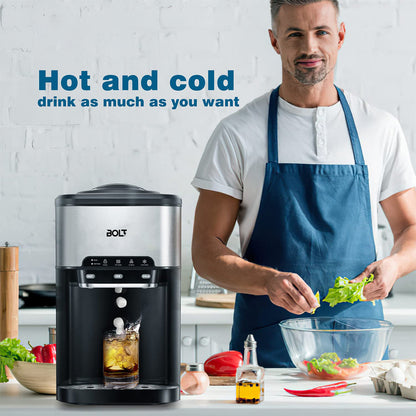 BOLT 2IN1 ICE MAKER & WATER DISPENSER - INSTANT HOT AND COLD WATER MAKER