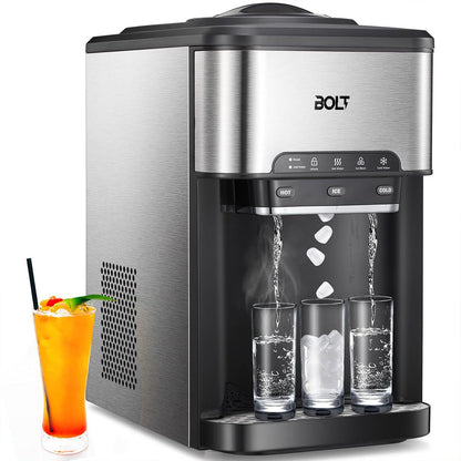 BOLT 2IN1 ICE MAKER & WATER DISPENSER - INSTANT HOT AND COLD WATER MAKER