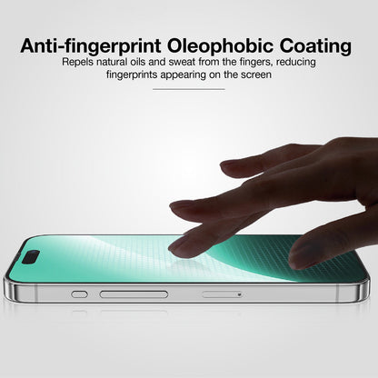 AMAZING THING IPHONE 15 Series 2023 2.75D FULLY COVERED  DUST FILTER TITAN MATTE GLASS