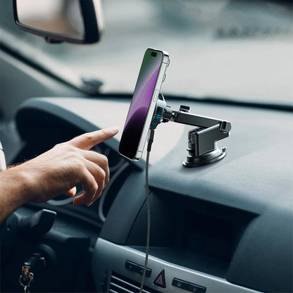 AMAZING THING THERMO-COOLING MAG 15W CAR MOUNT WITH 1.2M USB-C TO USB-C CABLE